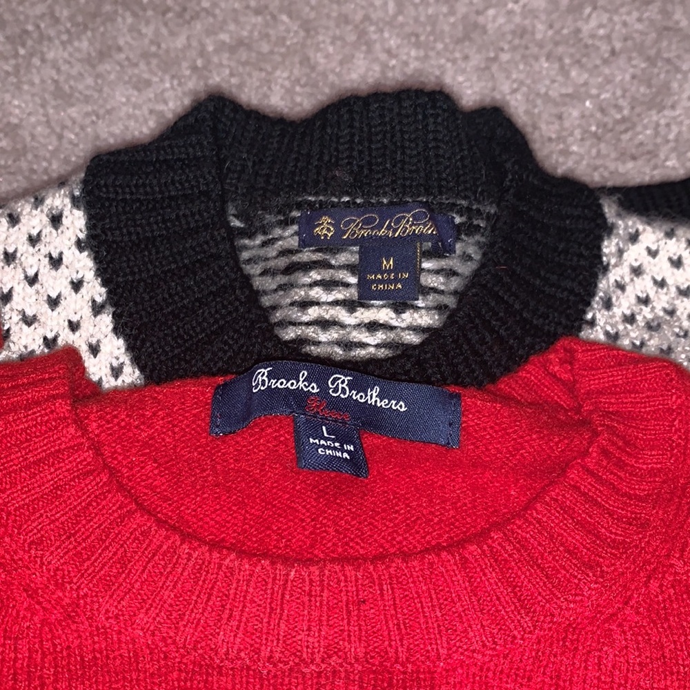 2 Brooks brothers womens sweaters